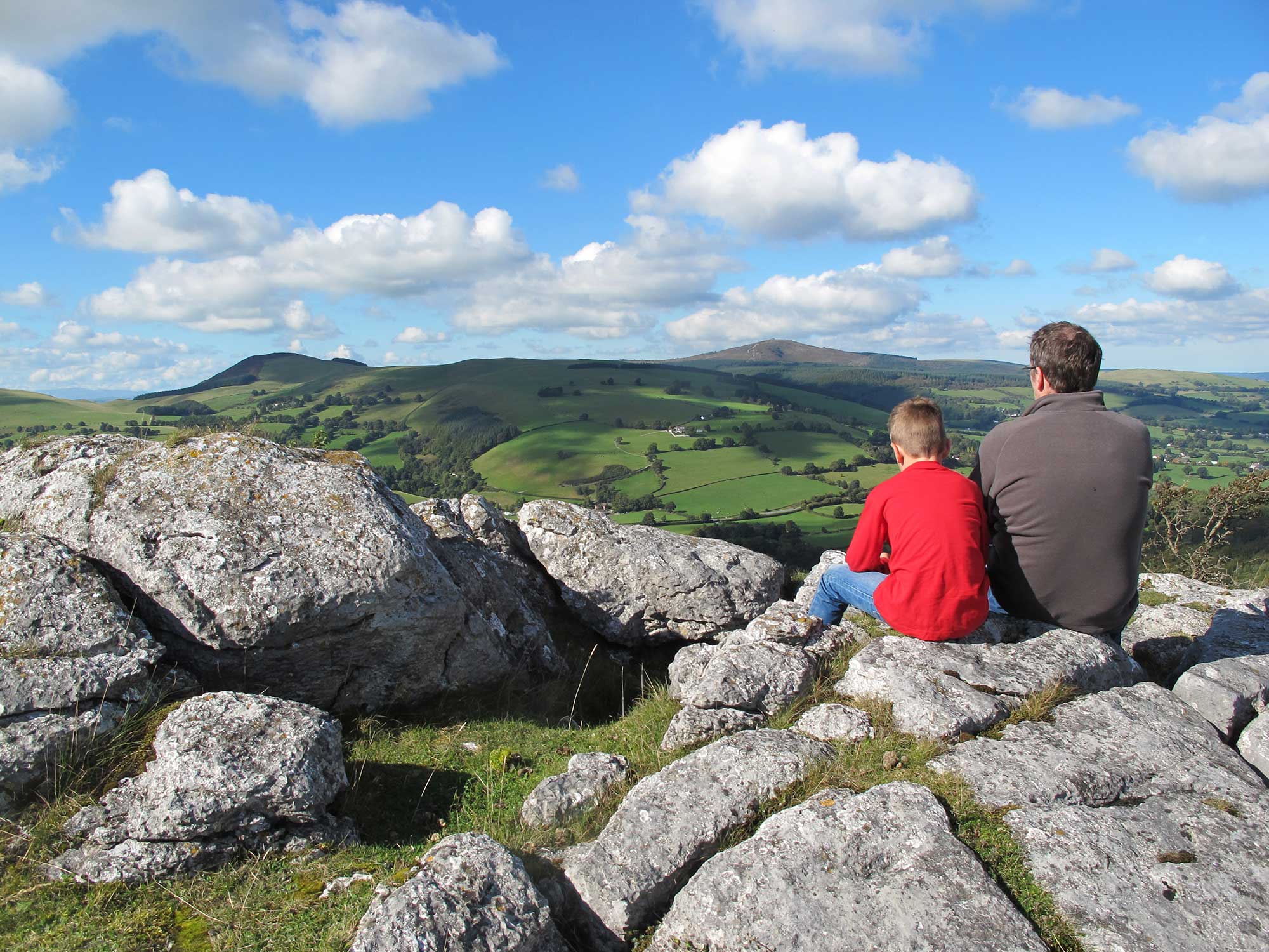view from Bryn Alun