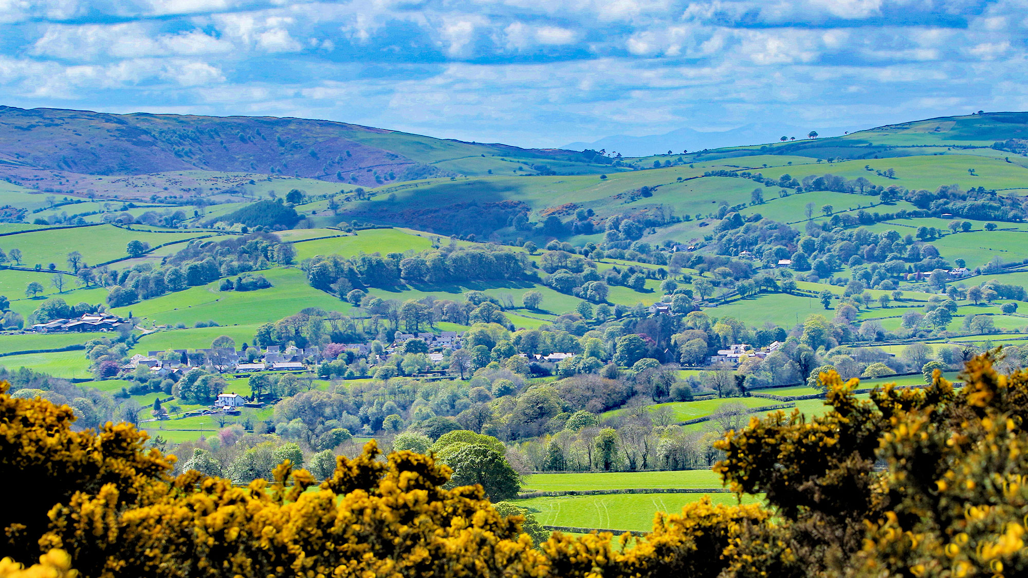 panorama of Nannerch and Tremeirchion