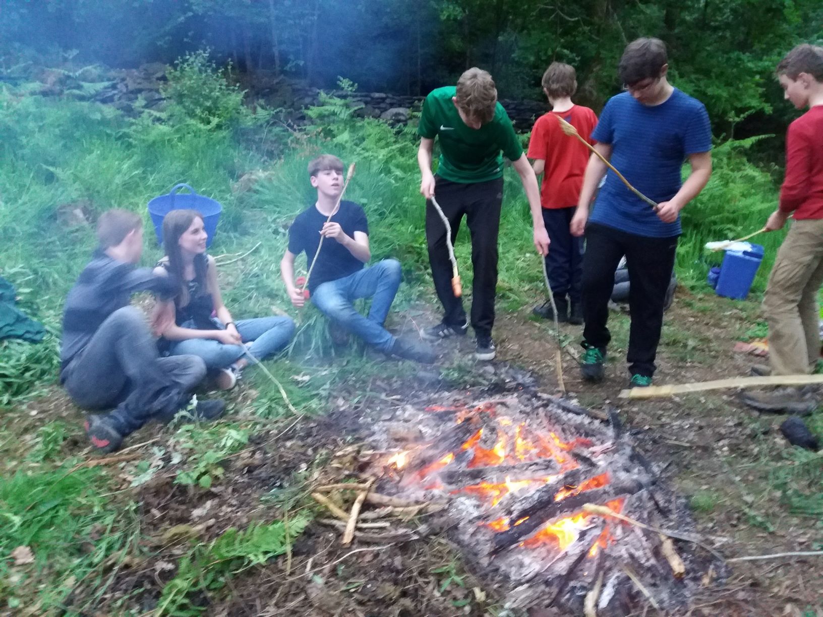 Teaching bonfires: Nature for Health